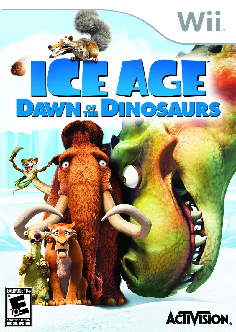 Ice Age: Dawn of the Dinosaurs box art