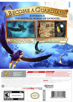 Legend of the Guardians: The Owls of Ga'Hoole box back