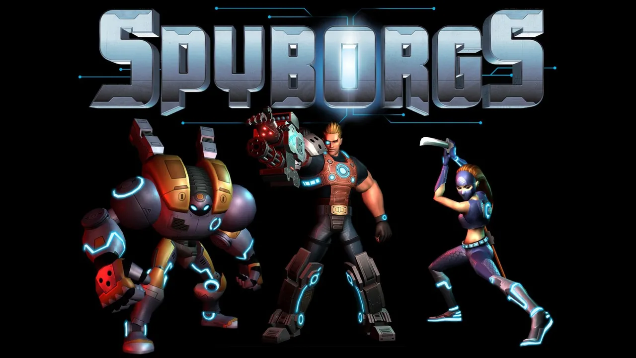 Backdrop artwork for Spyborgs