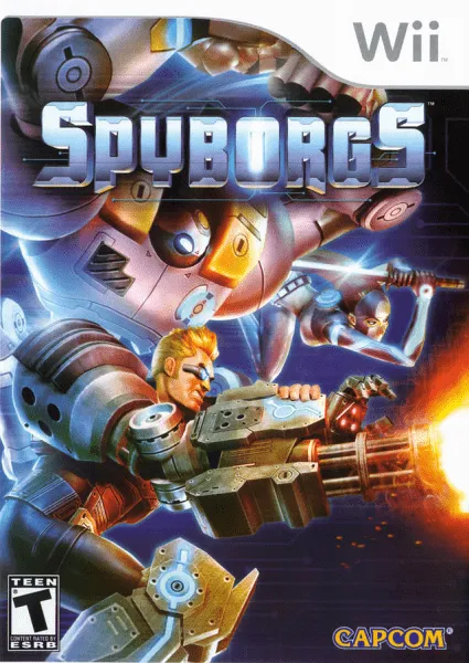 Spyborgs cover art for Nintendo Wii