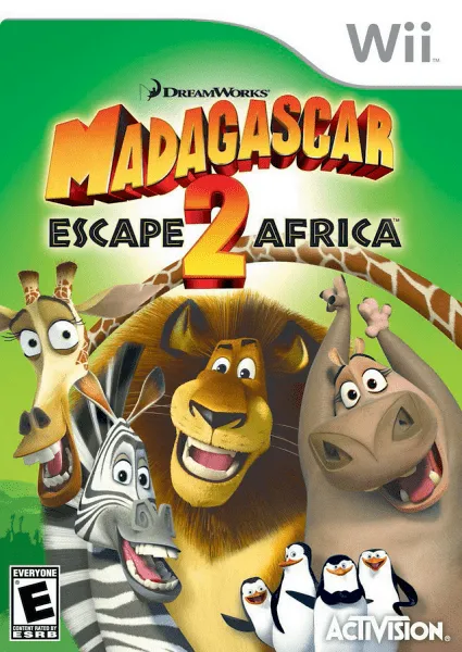 Madagascar: Escape 2 Africa box art
