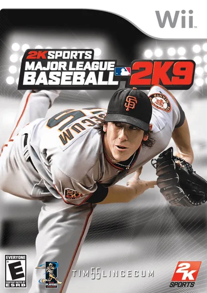 Major League Baseball 2K9 box art