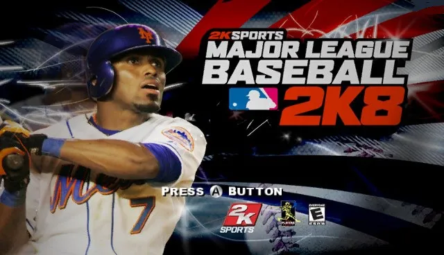 Backdrop artwork for Major League Baseball 2K8