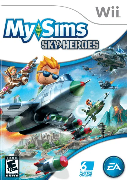 MySims Sky Heroes box art