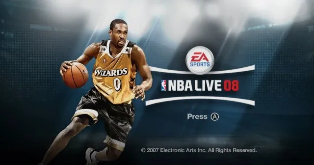 Backdrop artwork for NBA Live 08
