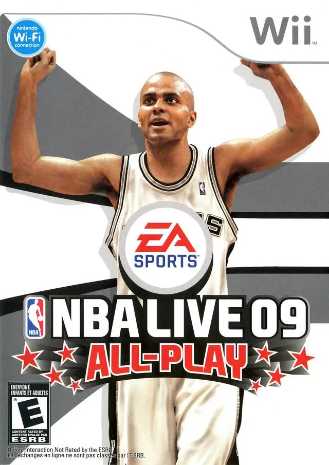 NBA Live 09: All-Play box art