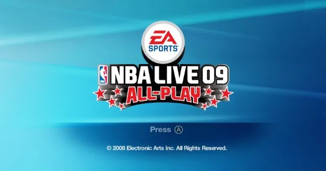 Backdrop artwork for NBA Live 09: All-Play