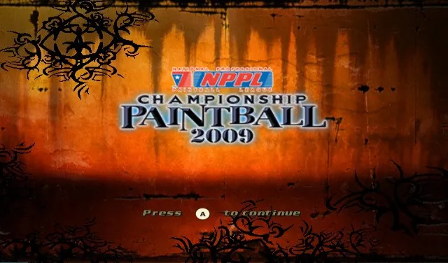 Backdrop artwork for NPPL Championship Paintball 2009