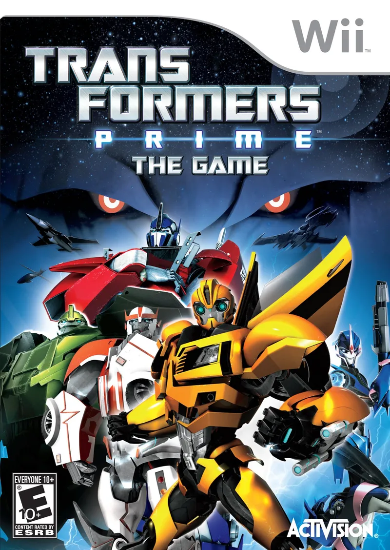 Transformers: Prime: The Game box art