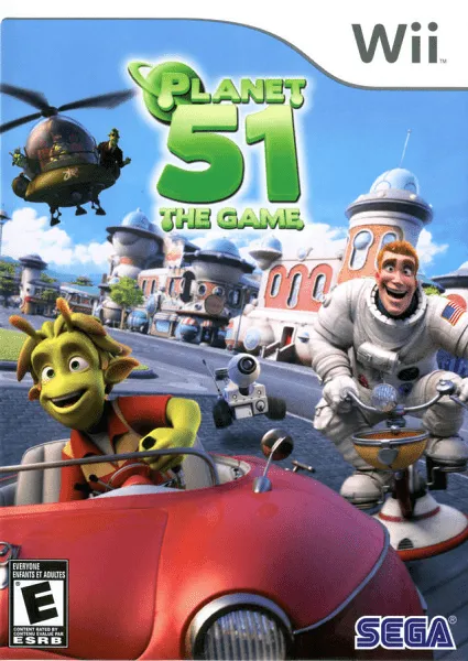 Planet 51: The Game box art