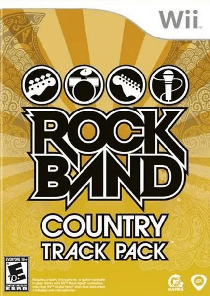Rock Band: Country Track Pack box art