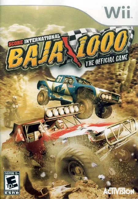 SCORE International Baja 1000 box art