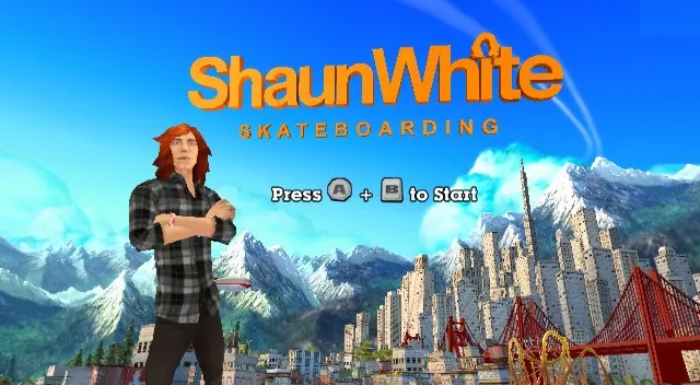 Backdrop artwork for Shaun White Skateboarding