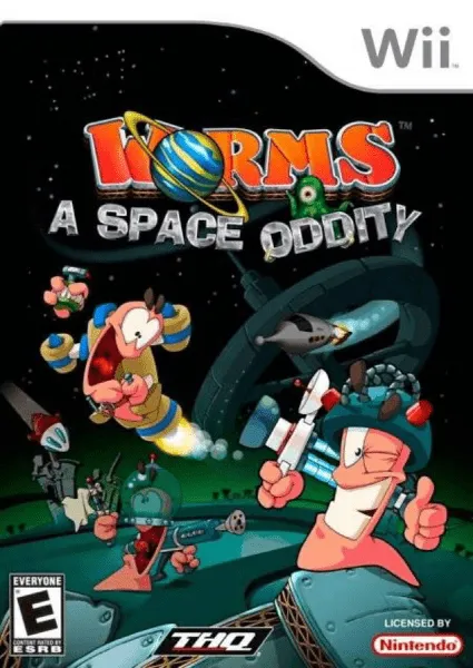Worms: A Space Oddity box art