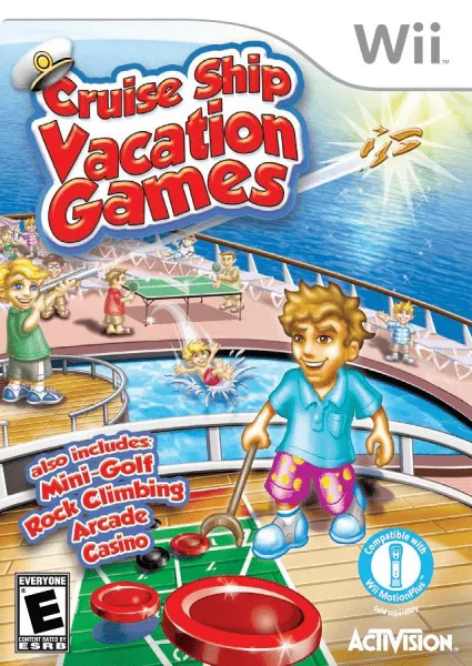 Cruise Ship Vacation Games box art