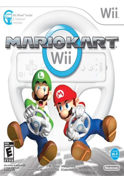 Mario Kart Wii Kustom Wii box art