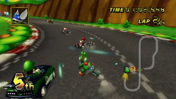 Mario Kart Wii Kustom Wii screenshot