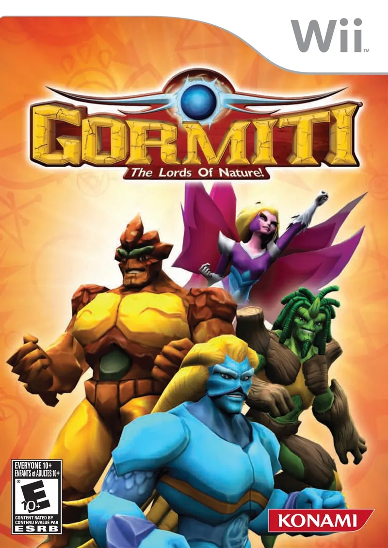 Gormiti: The Lords of Nature! box art