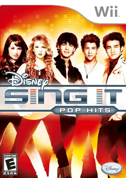 Disney Sing It: Pop Hits cover art for Nintendo Wii