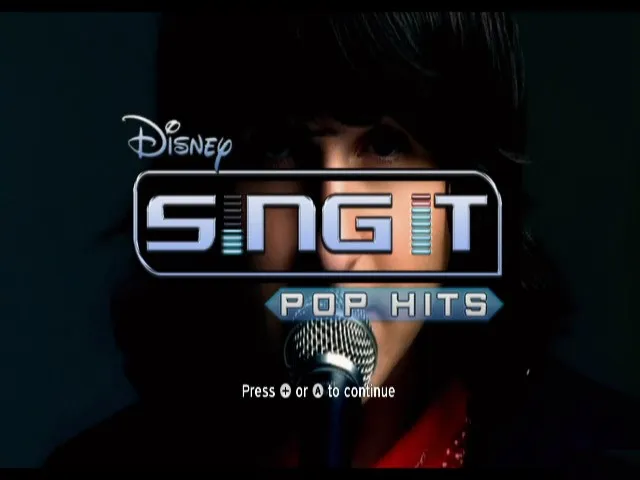 Backdrop artwork for Disney Sing It: Pop Hits