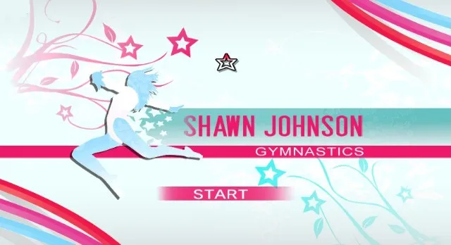 Backdrop artwork for Shawn Johnson Gymnastics