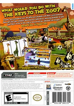 World of Zoo box back