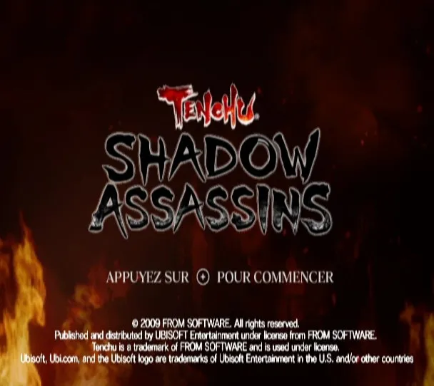 Backdrop artwork for Tenchu: Shadow Assassins