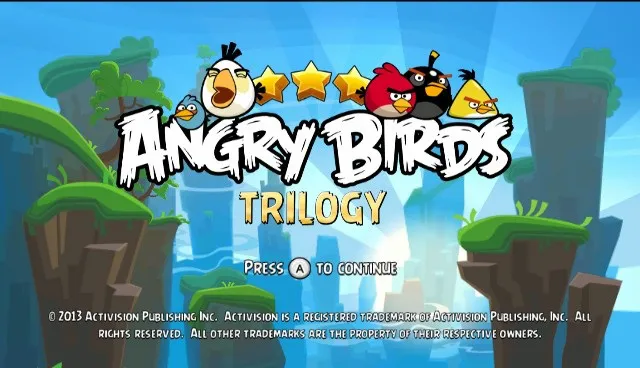 Angry Birds Trilogy screenshot