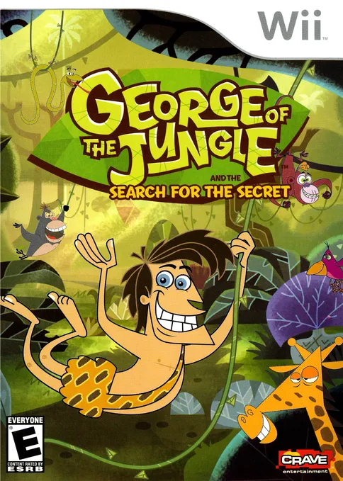George of the Jungle and the Search for the Secret cover art for Nintendo Wii