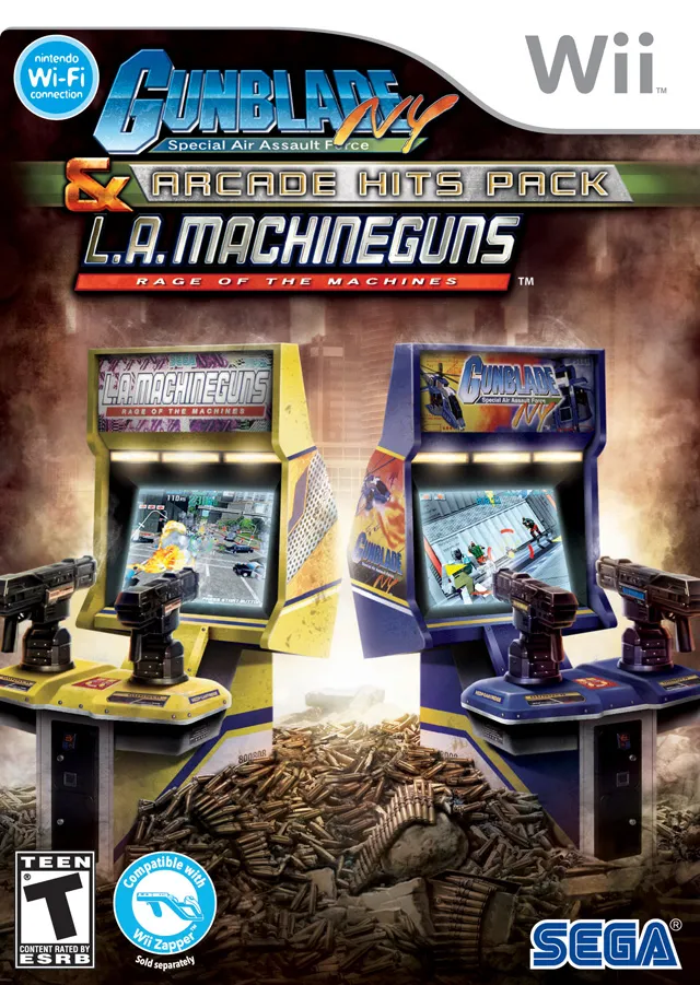 Gunblade NY & L.A. Machineguns: Arcade Hits Pack box art