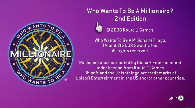 Who Wants to be a Millionaire: 2nd Edition screenshot