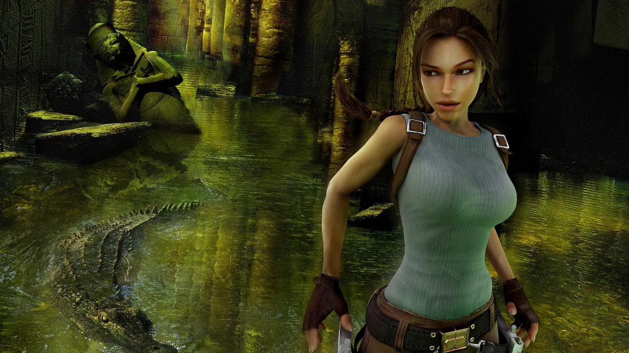 Backdrop artwork for Lara Croft: Tomb Raider: Anniversary