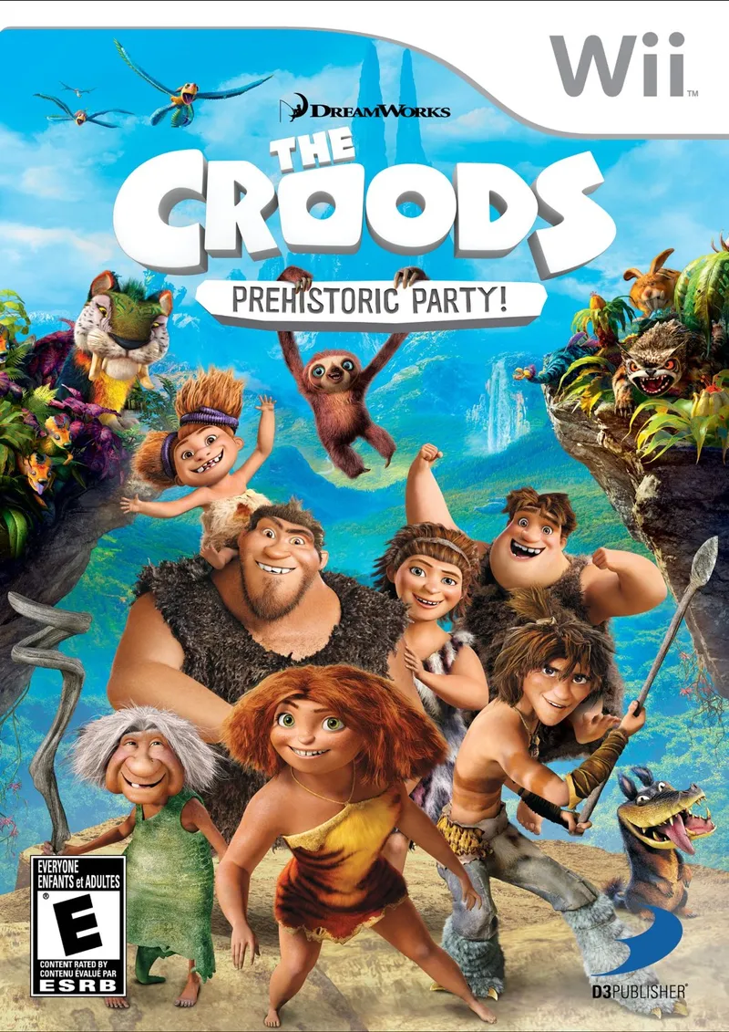 The Croods: Prehistoric Party! box art