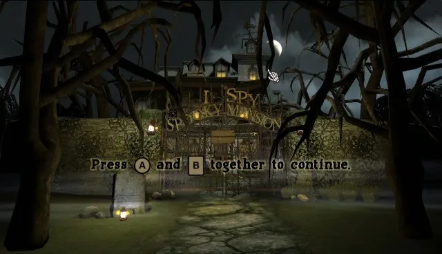 Backdrop artwork for I SPY: Spooky Mansion