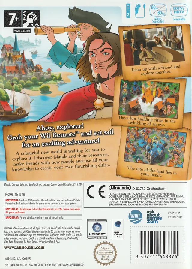 Dawn of Discovery box back