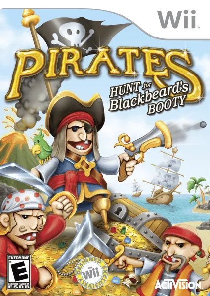 Pirates:  Hunt for Blackbeard's Booty box art
