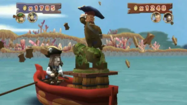 Backdrop artwork for Pirates:  Hunt for Blackbeard's Booty