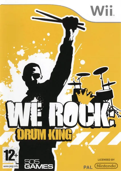 We Rock: Drum King box art