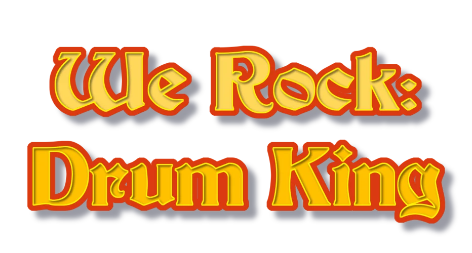 We Rock: Drum King logo
