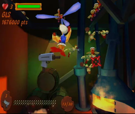 Backdrop artwork for Chicken Blaster