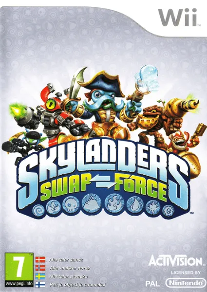 Skylanders: Swap Force box art