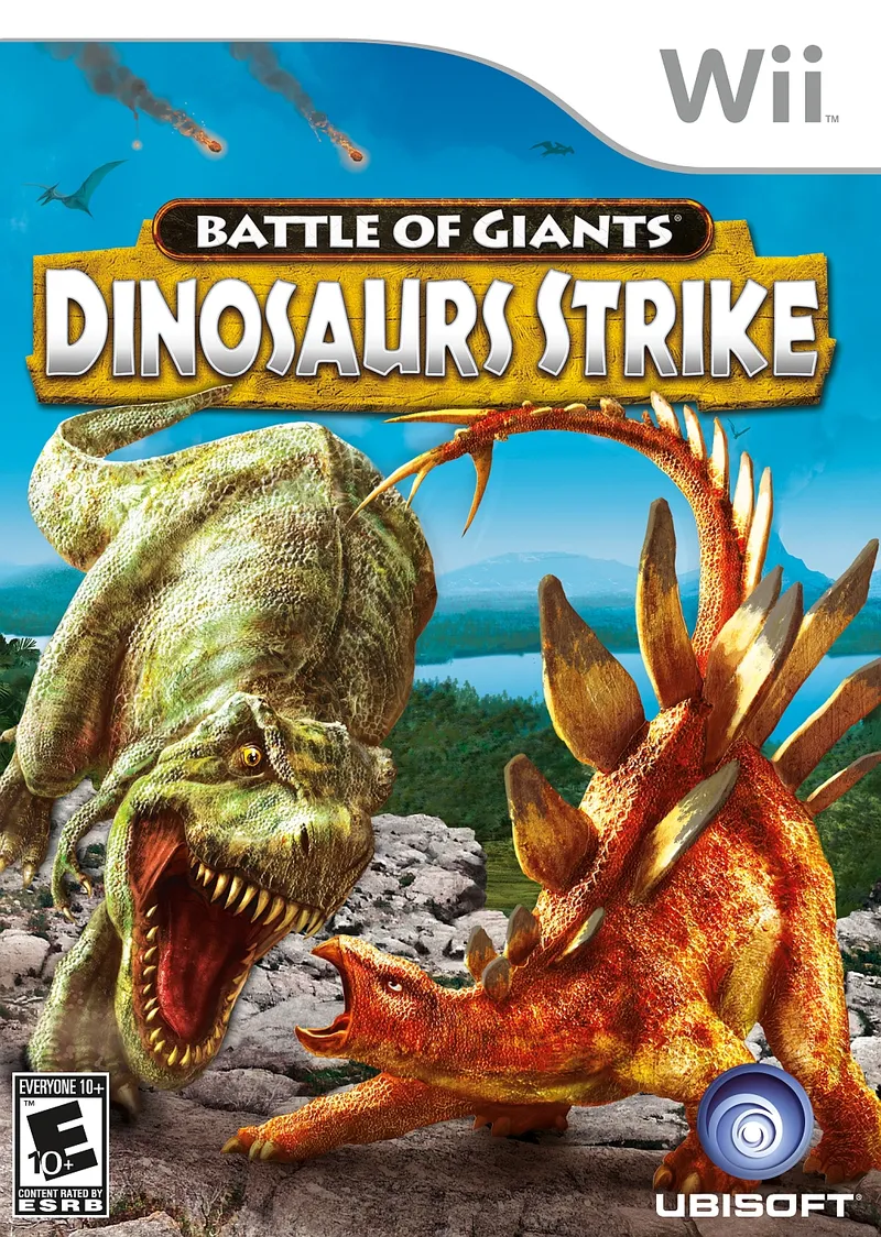 Battle of Giants: Dinosaurs Strike box art