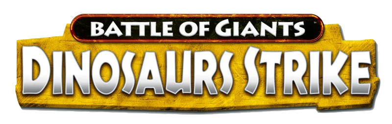 Battle of Giants: Dinosaurs Strike logo