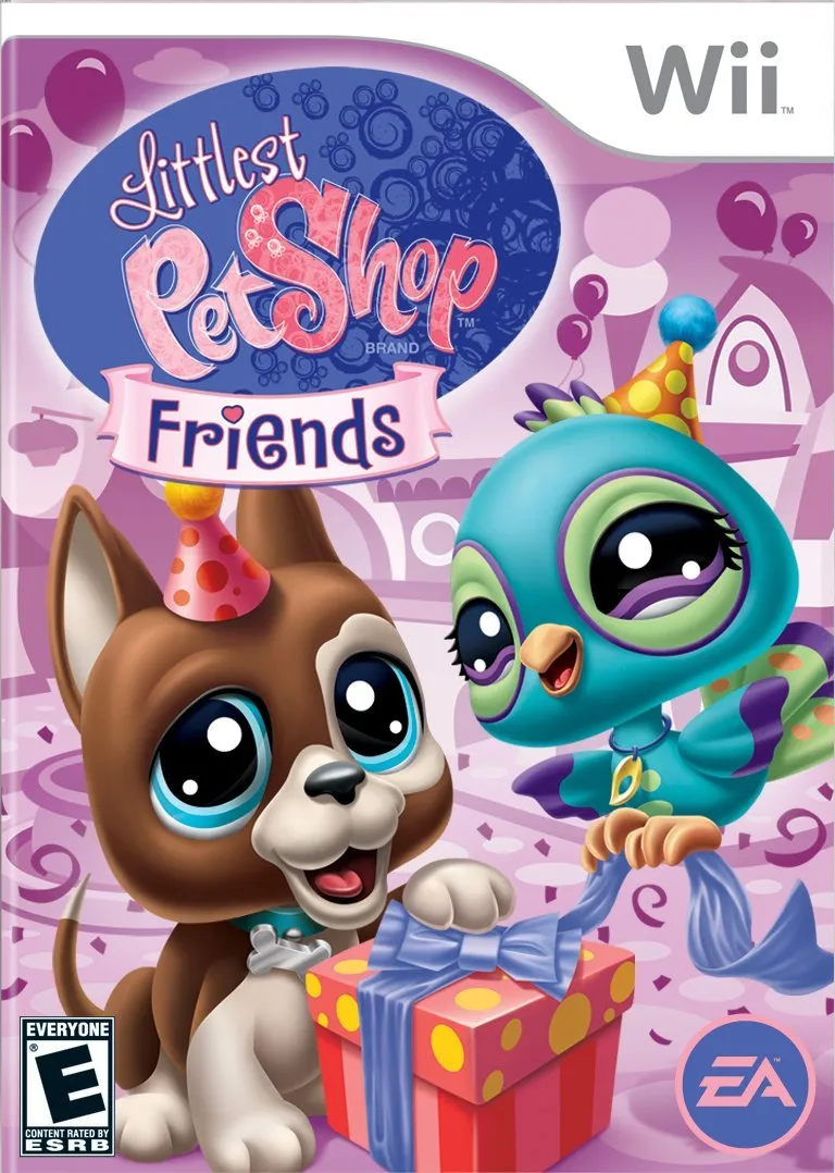Littlest Pet Shop Friends box art