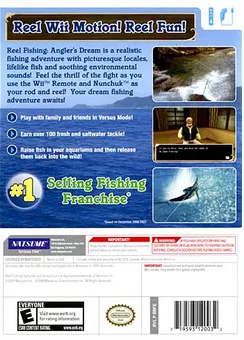 Reel Fishing: Angler's Dream box back
