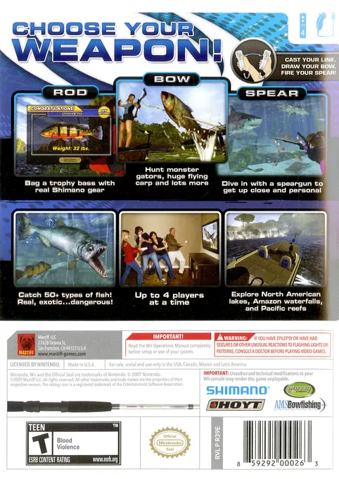 Shimano Xtreme Fishing box back