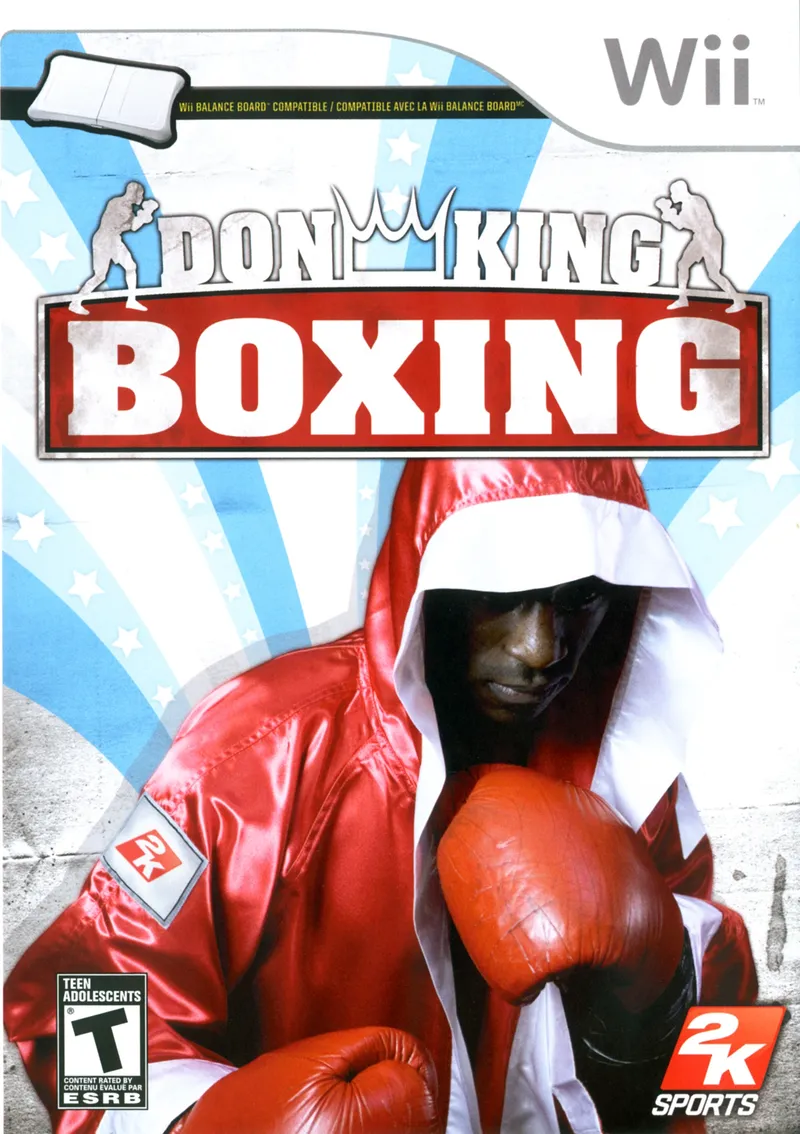 Don King Boxing cover art for Nintendo Wii