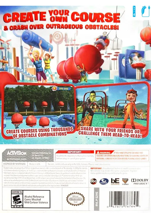 Wipeout: Create & Crash box back