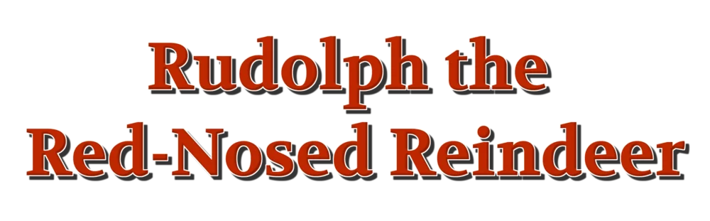 Rudolph the Red-Nosed Reindeer logo