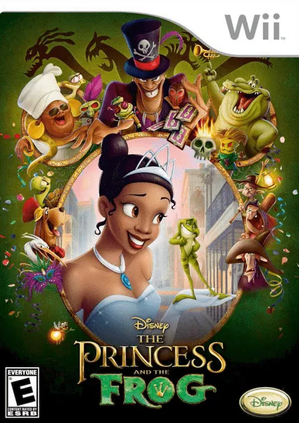 The Princess and the Frog box art